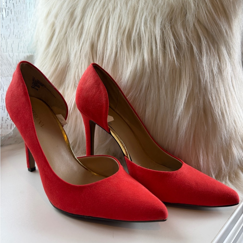 Merona Suede Pointed-Toe Stiletto Pumps